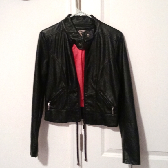 Fake leather jacket - Picture 1 of 2